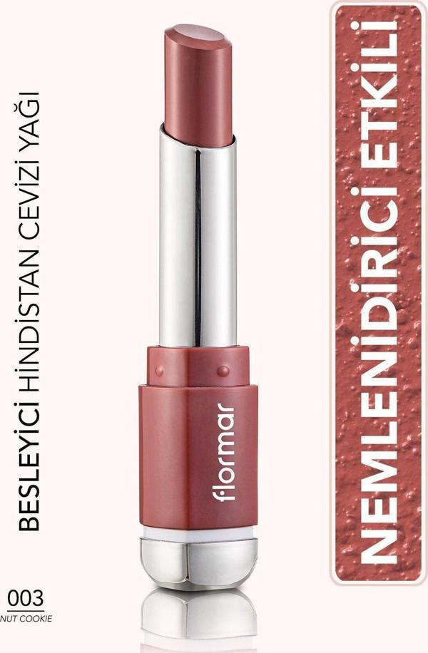 Flormar Ruj - Prime'N Lips Nut Cookie 8690604364343 - Image 1