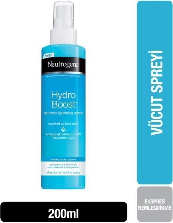 Neutrogena Hydro Boost Ekspress Nemlendirici Vücut Spreyi 200 Ml - Image 1