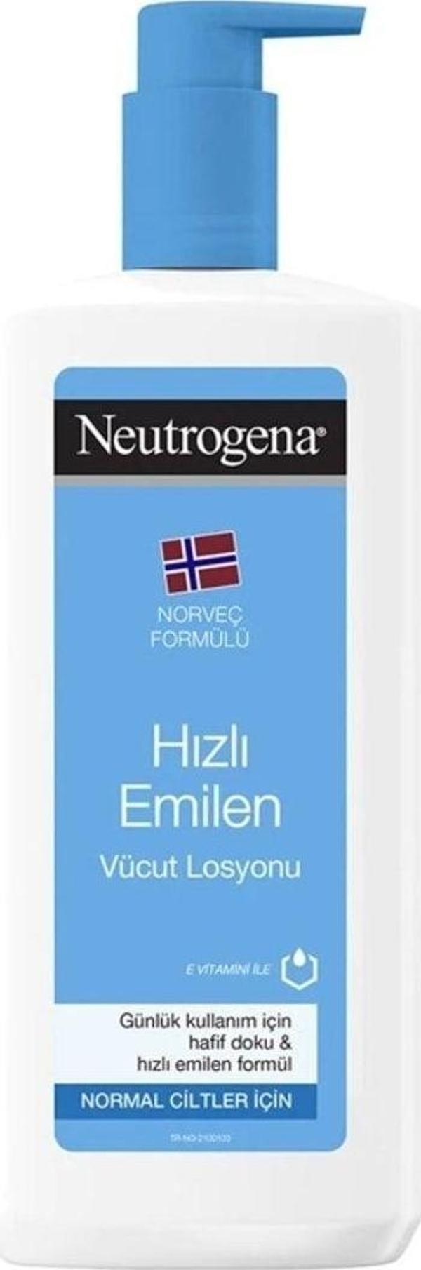 Neutrogena Hızlı Emilen Vücut Losyonu Normal Ciltler İçin 400 Ml - Image 1