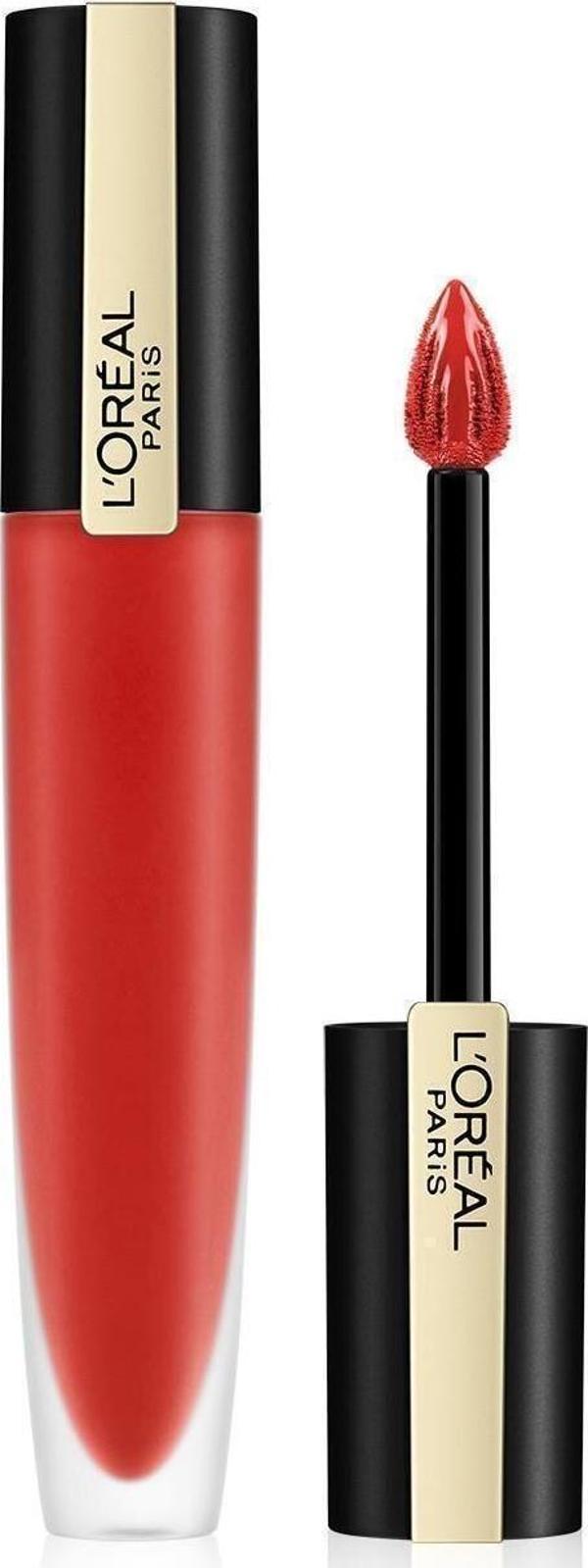 L'Oréal Paris Rouge Signature Likit Mat Ruj - 113 I Don'T - Image 1