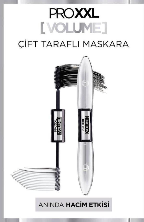 L'Oréal Paris Pro Xxl Volume Çift Taraflı Maskara - Hacim Etkisi - Image 1