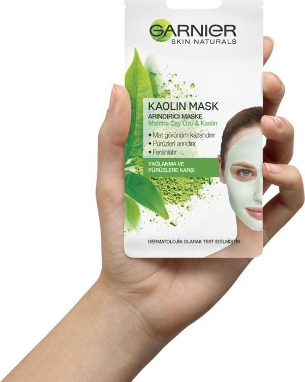 Garnier Arındırıcı Matcha Çay Özü & Kaolin Maske - Image 1