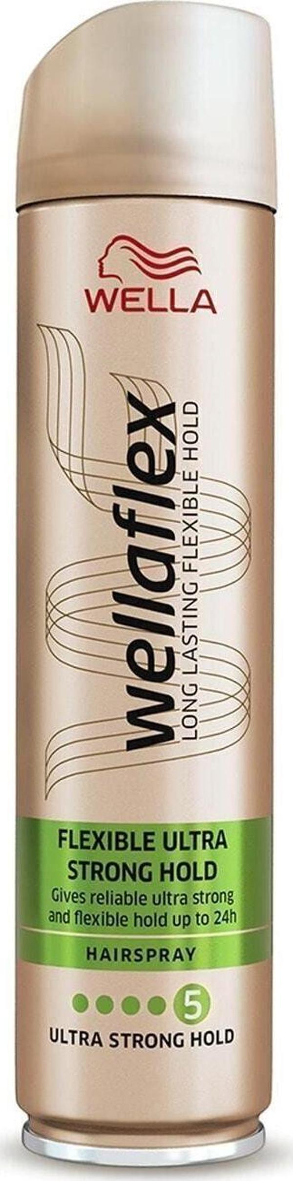 Wella Dk Hair Clinic - Flex Flexıble Ultra Sert Saç Sprey 250 Ml - Image 1