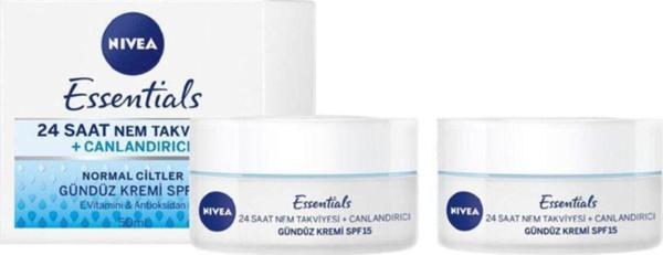 Nivea Gündüz Krem Normalden Karmaya 50 Ml 2'Li - Image 1