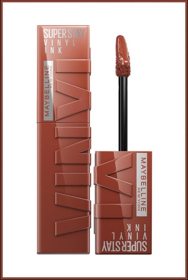 Maybelline New York Super Stay Vinyl Ink Uzun Süre Kalıcı Likit Parlak Ruj 130 Extra - Image 1