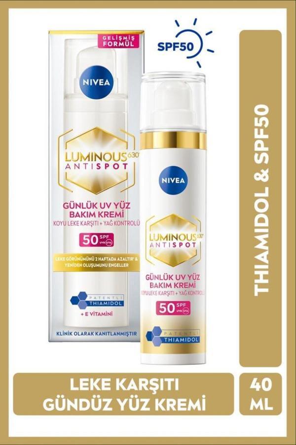 Nivea Luminous630 Leke Karşıtı Gündüz Bakım Kremi Spf 50 40 ml - Image 1