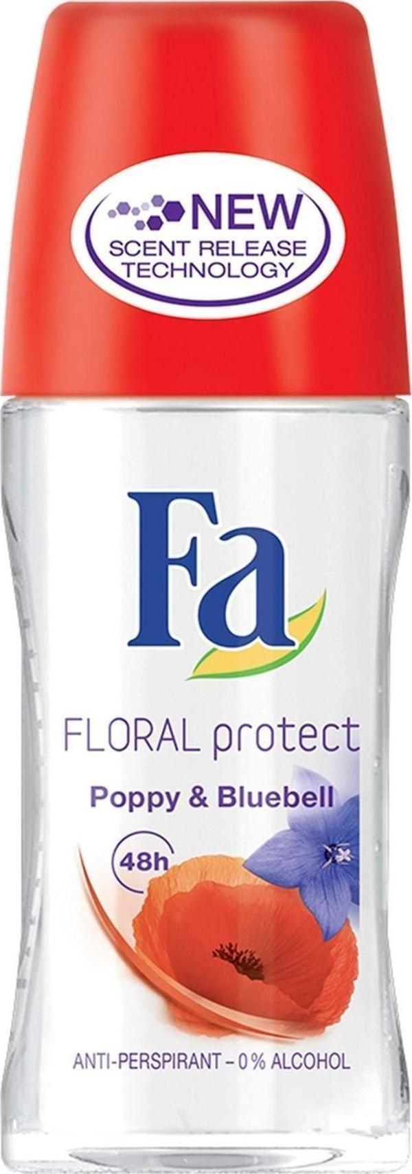 Fa Floral Protect Orchid Ve Viola Kadın Roll-On Deodorant 50 Ml - Image 1