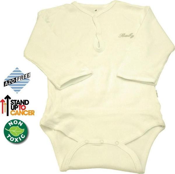 Sema Baby Uzun Kol Kaşkorse Badi (Body) - Ekru  18-24 Ay - Image 1