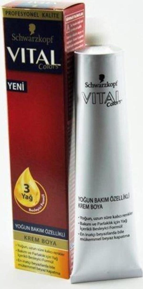 Schwarzkopf Colors Krem Saç Boyası 3-65 Çikolata Kahve - 60 Ml - Image 1