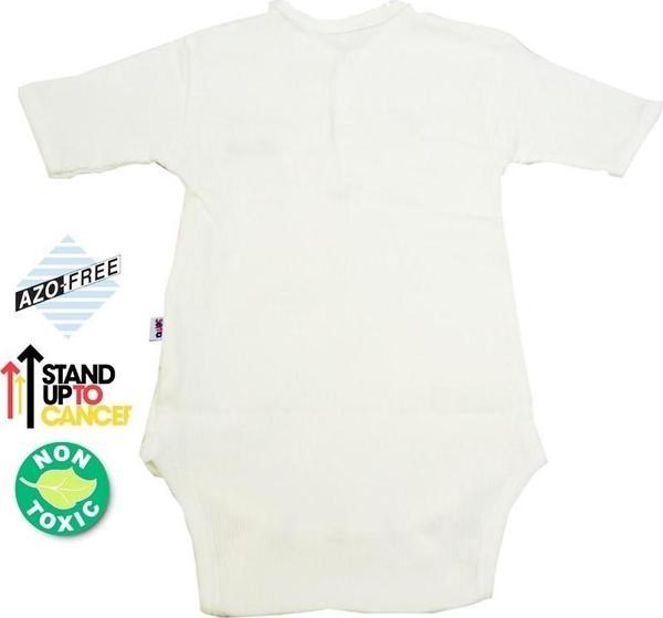 Sema Baby Yarım Kol Kaşkorse Badi (Body) - Ekru  18-24 Ay - Image 1