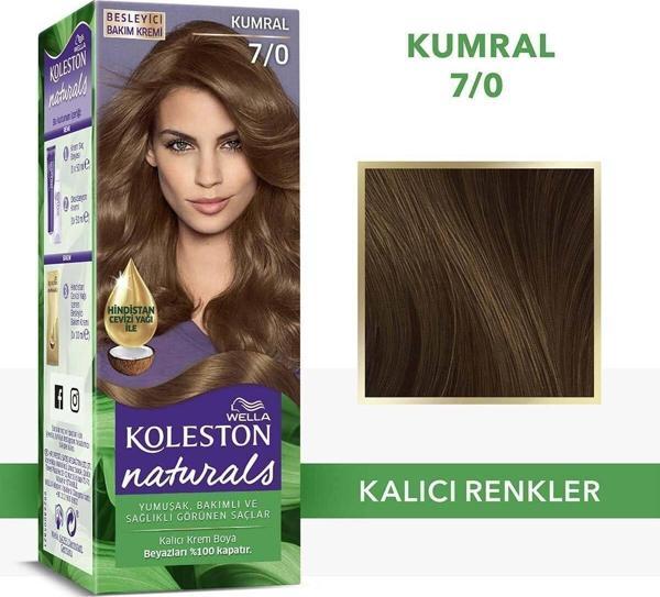 Wella Koleston Naturals Saç Boyası 7/0 Kumral - Image 1