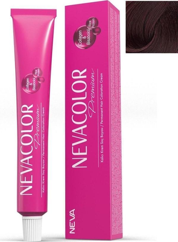 Neva Color Premium Tüp Saç Boyası 4.5 Kızıl Kestane 50 Ml 8690057045004 - Image 1