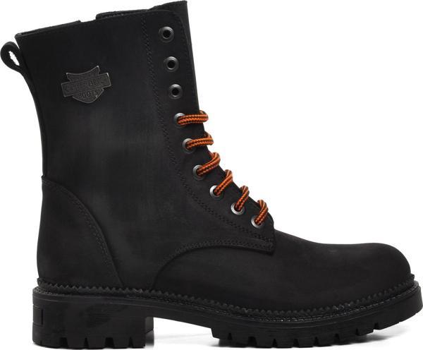 Ayakmod 90006-9 Siyah Nubuk İçi Polarlı Hakiki Deri Unisex Bot - Image 1