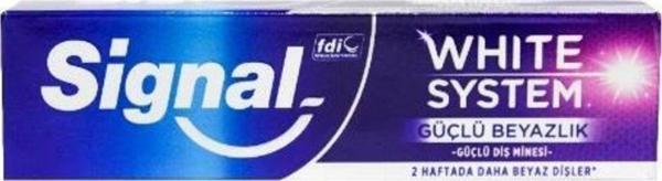 Signal Tp Whıte System Strong Macun 75 Ml - Image 1