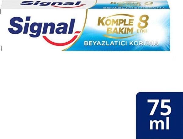Signal Komple Bakım 8Etki Beyazl Koruma Diş Macunu - Image 1
