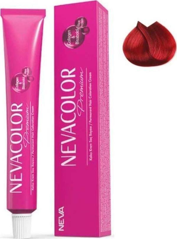 Neva Color Yoğun Ateş Kızılı Tüp Saç Boyası 0.66 - Image 1