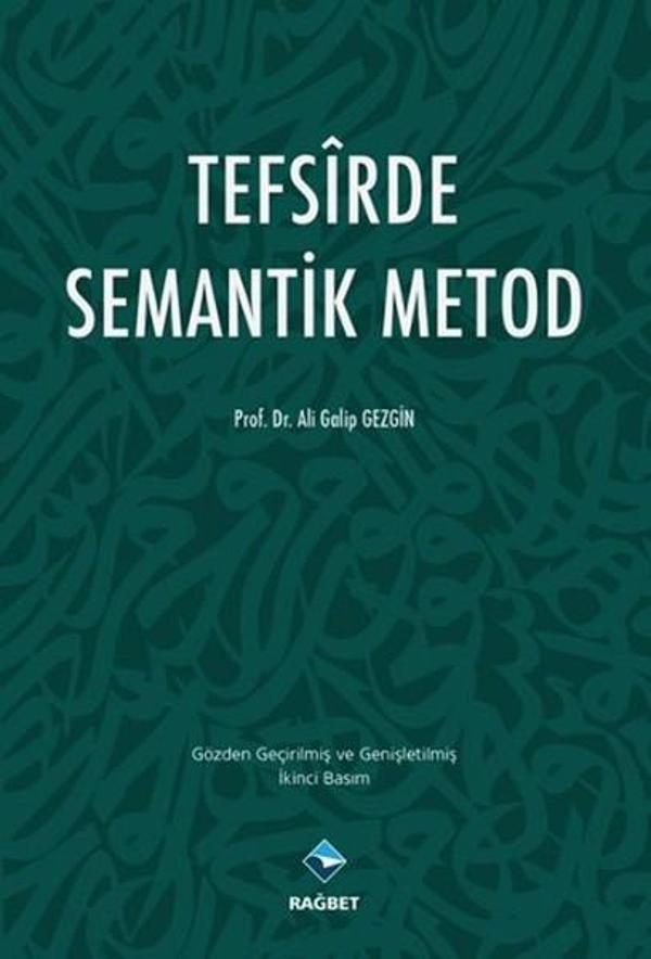 Tefsirde Semantik Metod - Rağbet Yayınları - Image 1