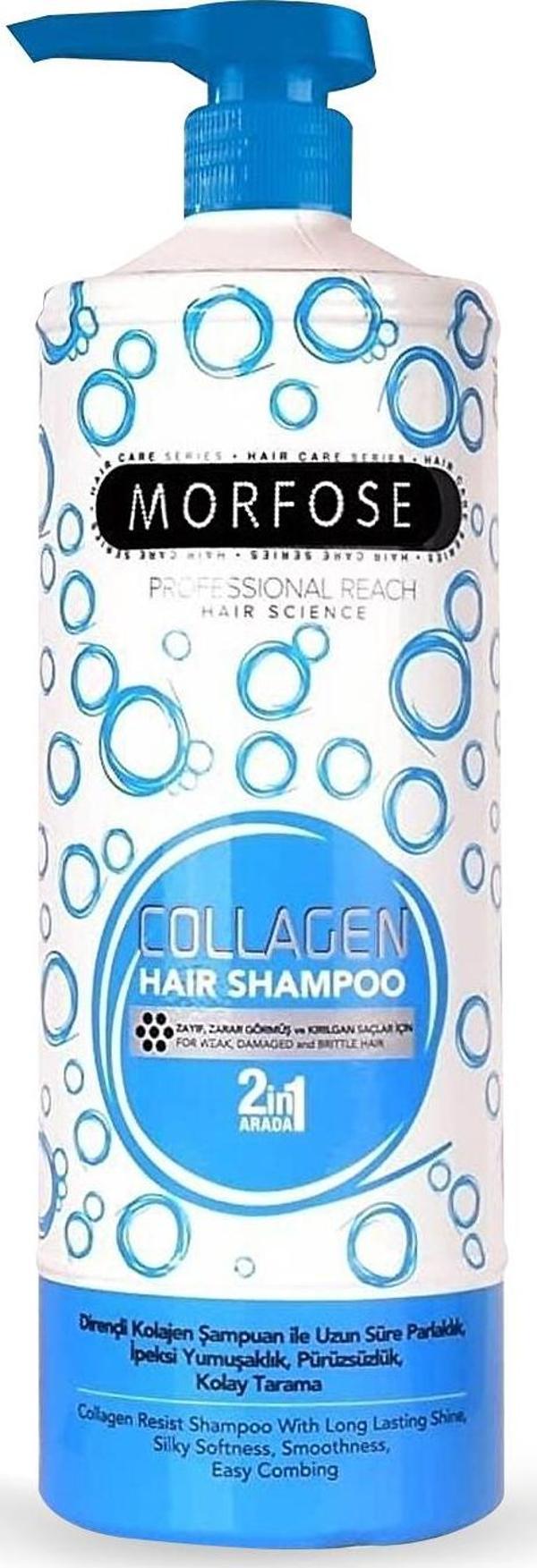 Morfose Collagen Şampuan Mavi 1000 Ml - Image 1