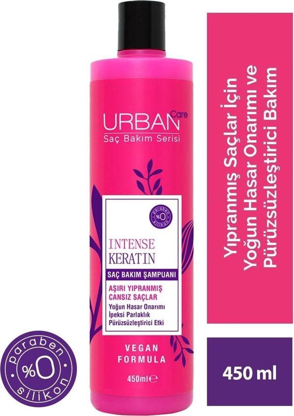 Urban Care Intense Keratin Serisi Şampuanı 450 Ml Avantajlı Boy - Image 1