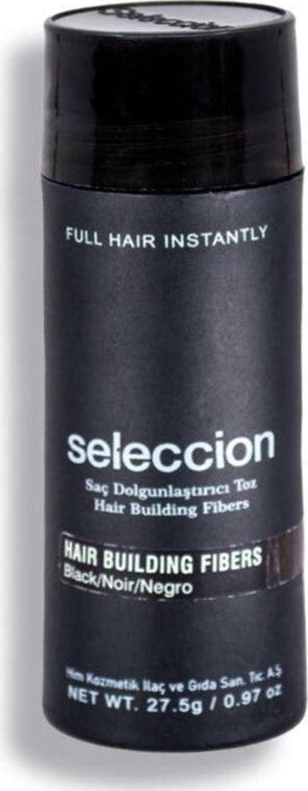 Seleccion Naturel Saç Dolgunlaştırıcı Toz Black - Image 1
