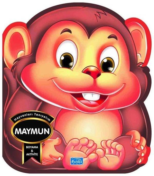 Hayvanları Tanıyalım - Maymun - Boyama & Aktivite - Parıltı Yayınları - Image 1