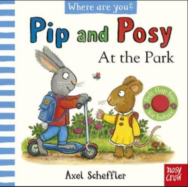 Pip and Posy, Where Are You? At the Park (A Felt Flaps Book) - NOSY CROW - Image 1