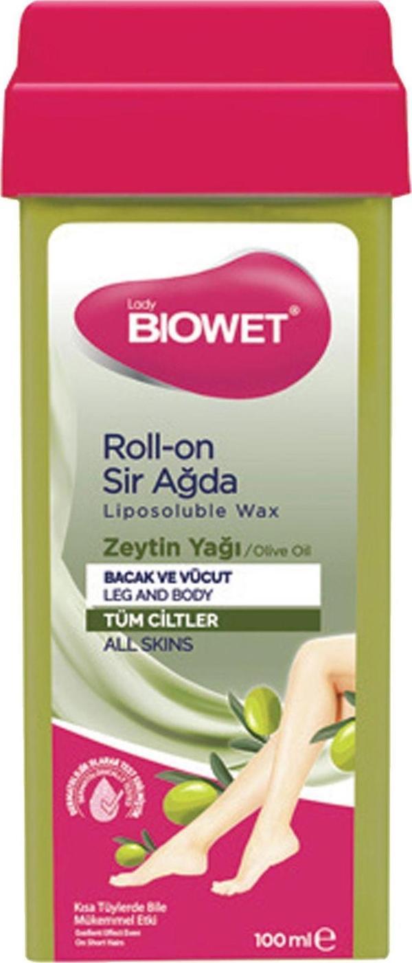 Biowet Roll-On Sir Ağda Zeytin Yağı 100Ml 10303 - Image 1