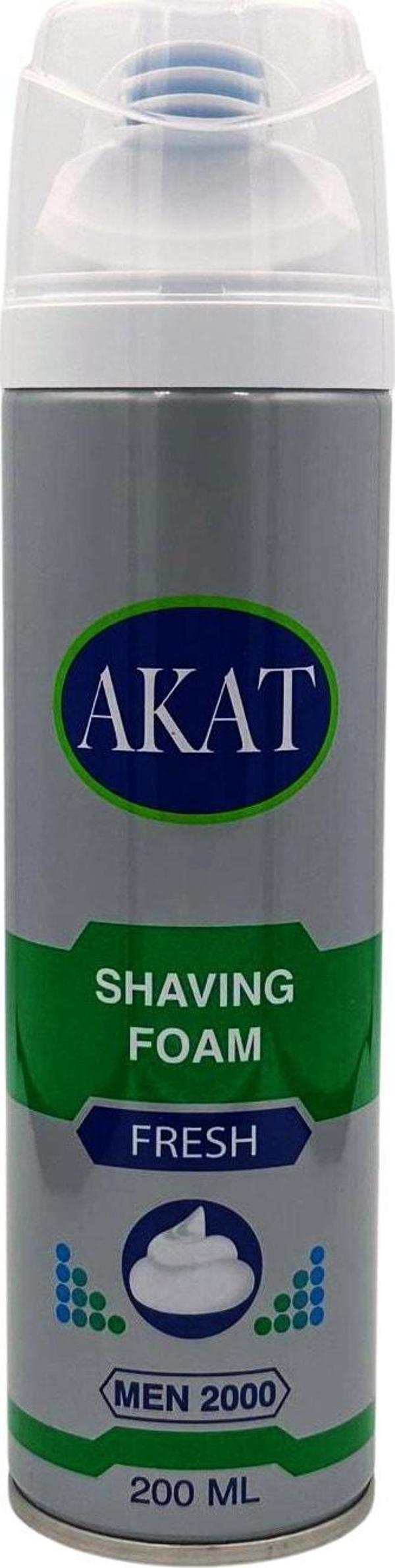 Akat Traş Köpüğü Fresh 200 Ml - Image 1