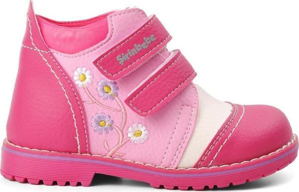 Ayakmod Şng 2301997-B Fuşya-Pembe Cırtlı Kız Çocuk Bot - Image 1