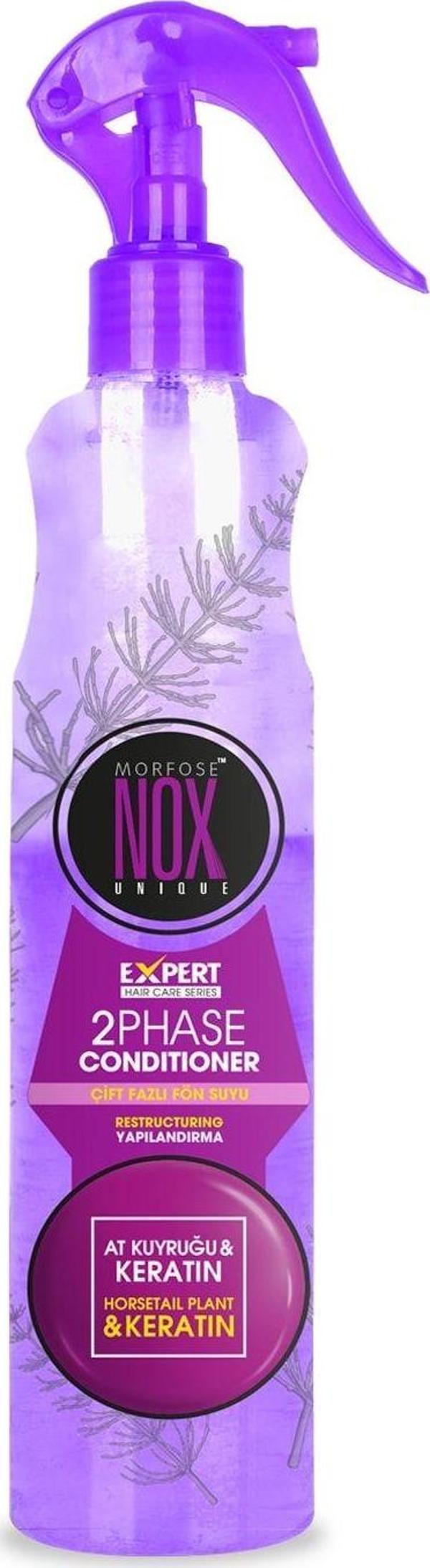 Morfose Nox Çift Fazlı At Kuyruğu Ve Keratin Fön Suyu 400 Ml - Image 1