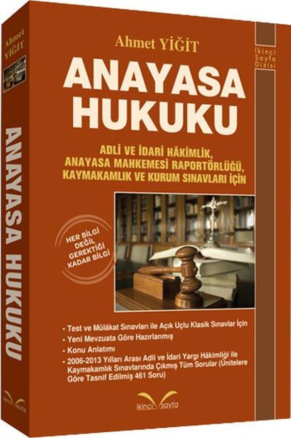 Anayasa Hukuku - İkinci Sayfa - Image 1