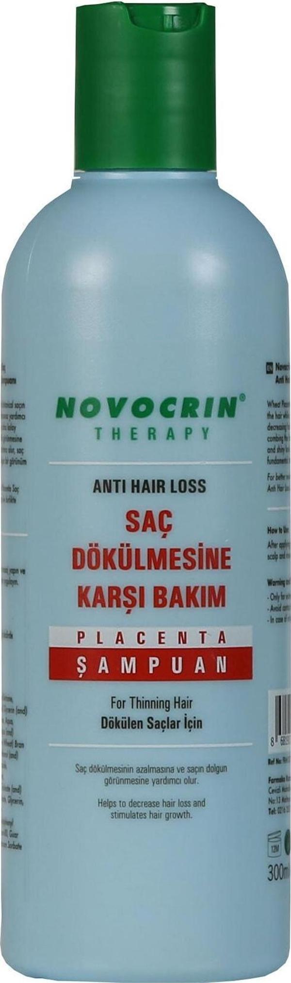 Novocrin Placenta Saç Dökülmesine Karşı Şampuan 300 Ml - Image 1
