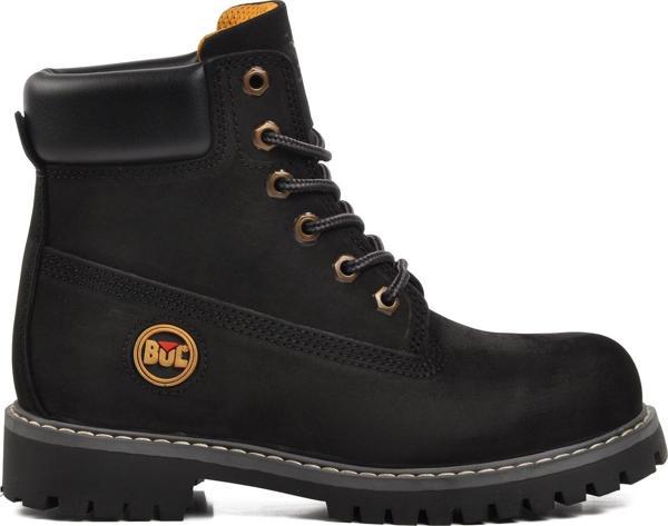 Bulldozer 220655 Siyah Nubuk Hakiki Deri Unisex Bot - Image 1