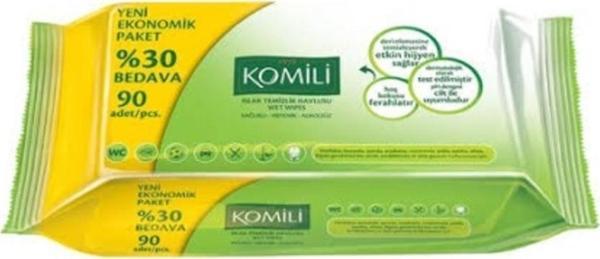Komili Islak Mendil 90 Lı 1 Adet - Image 1
