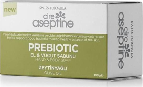Cire Aseptine Prebiotic El Ve Vücut Sabunu 100Gr-Zeytinyağlı - Image 1