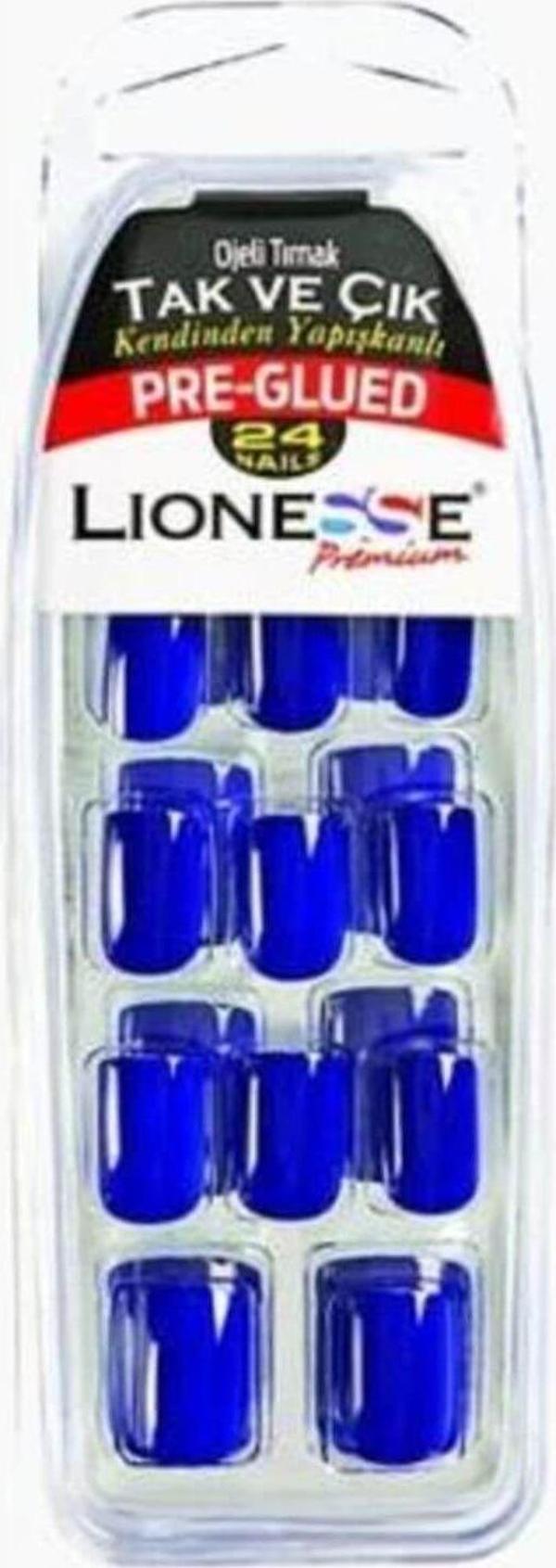 Lionesse Takma Tırnak - Tak & Çık Ojeli Tırnak 4410 8697888033460 - Image 1
