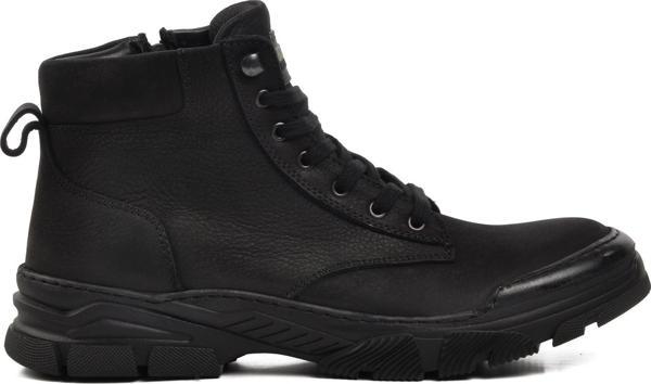 Bulldozer 240038 Siyah Nubuk Hakiki Deri Erkek Bot - Image 1