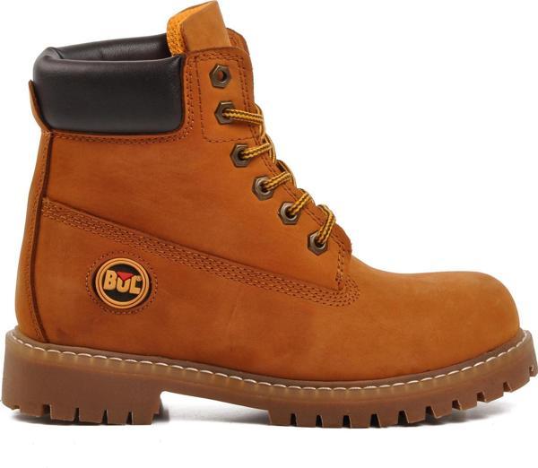 Bulldozer 240602 Tarçın Nubuk Hakiki Deri Bağcıklı Unisex Bot - Image 1