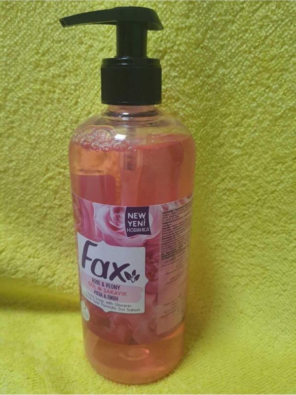 Fax Gül&Şakayık Sıvı Sabun 500 Ml - Image 1