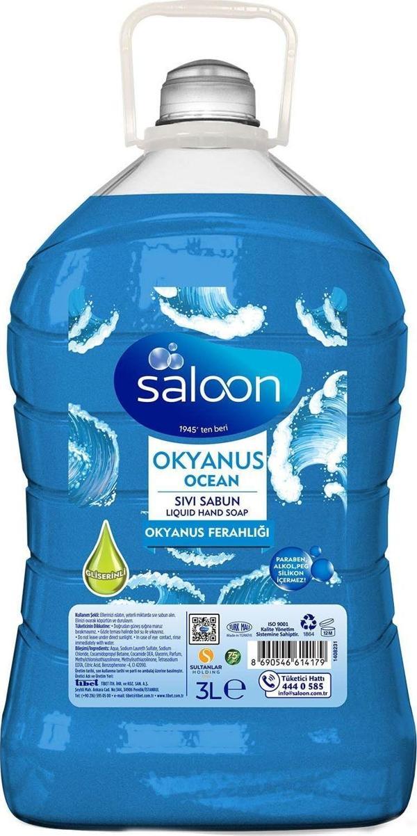 Saloon Sıvı Sabun Okyanus Ferahlığı 3 L - Image 1