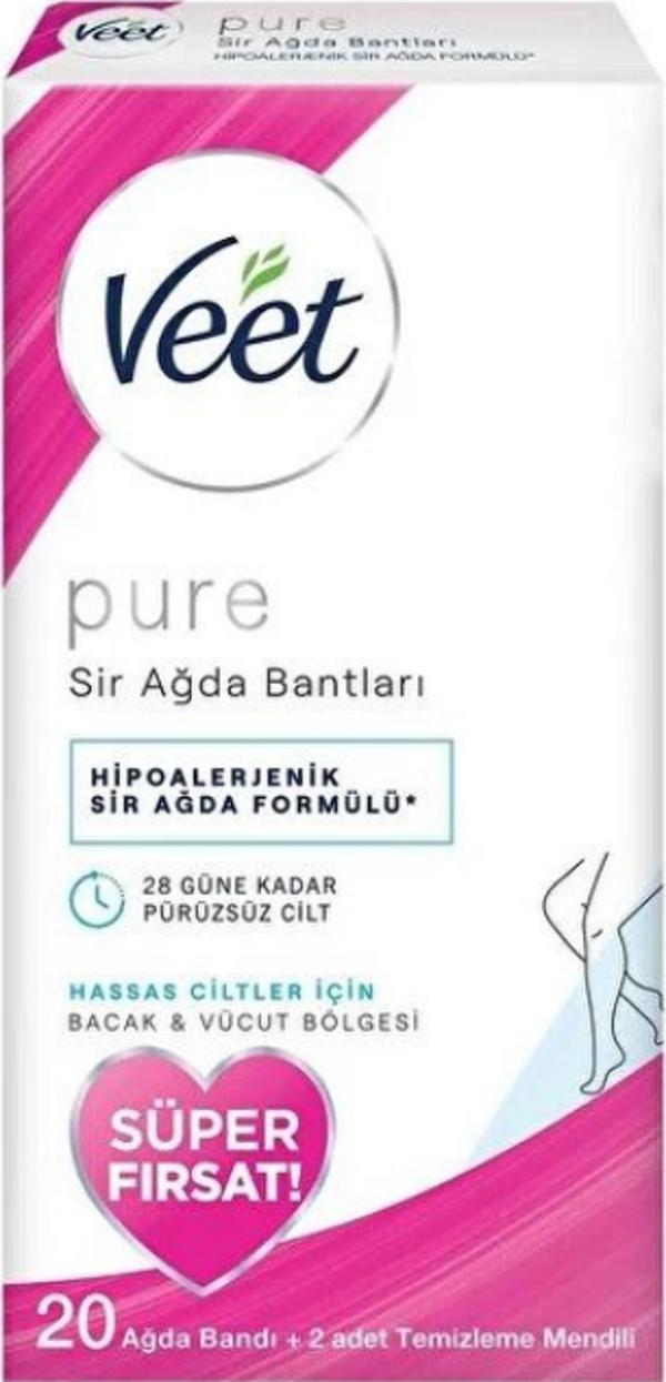 Veet Ağda Bandı 20 Adet - Image 1
