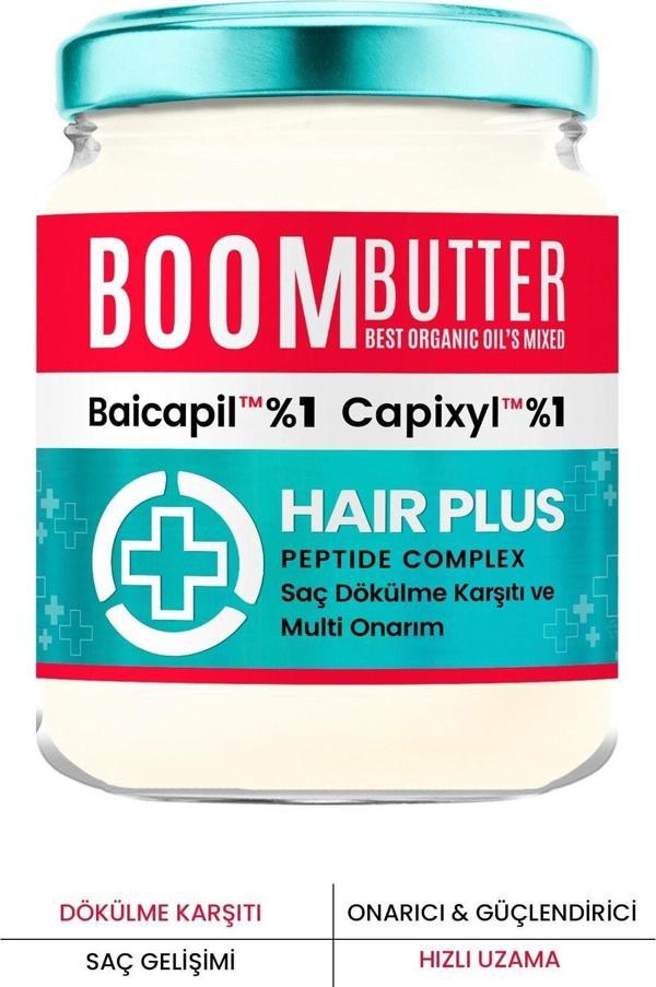 Boom Butter Plus Dökülme Karşıtı %1 Baicapil %1 Capixyl Besleyici Saç Bakım Yağı 190 Ml - Image 1