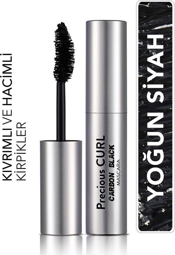 Flormar Hacim Ve Kıvrım Veren Maskara-Precious Curl Mascara-001Carbon Black-8690604542369 - Image 1