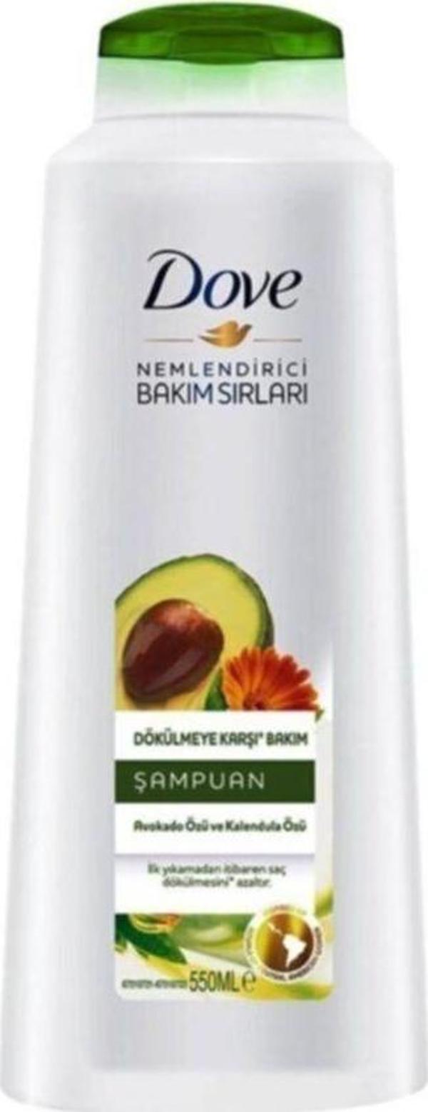 Dove Avokado & Kalendula Özü Şampuan 550 Ml - Image 1