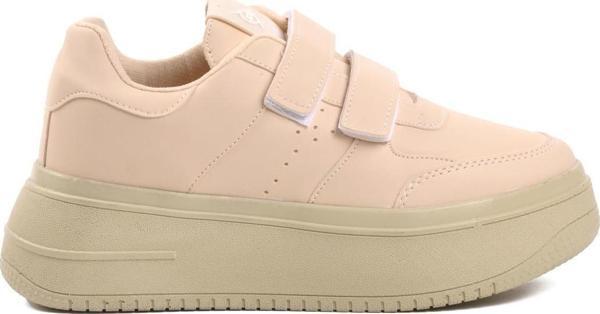 Dunlop Dnp-2106 Bej Kalın Taban Kadın Sneaker - Image 1