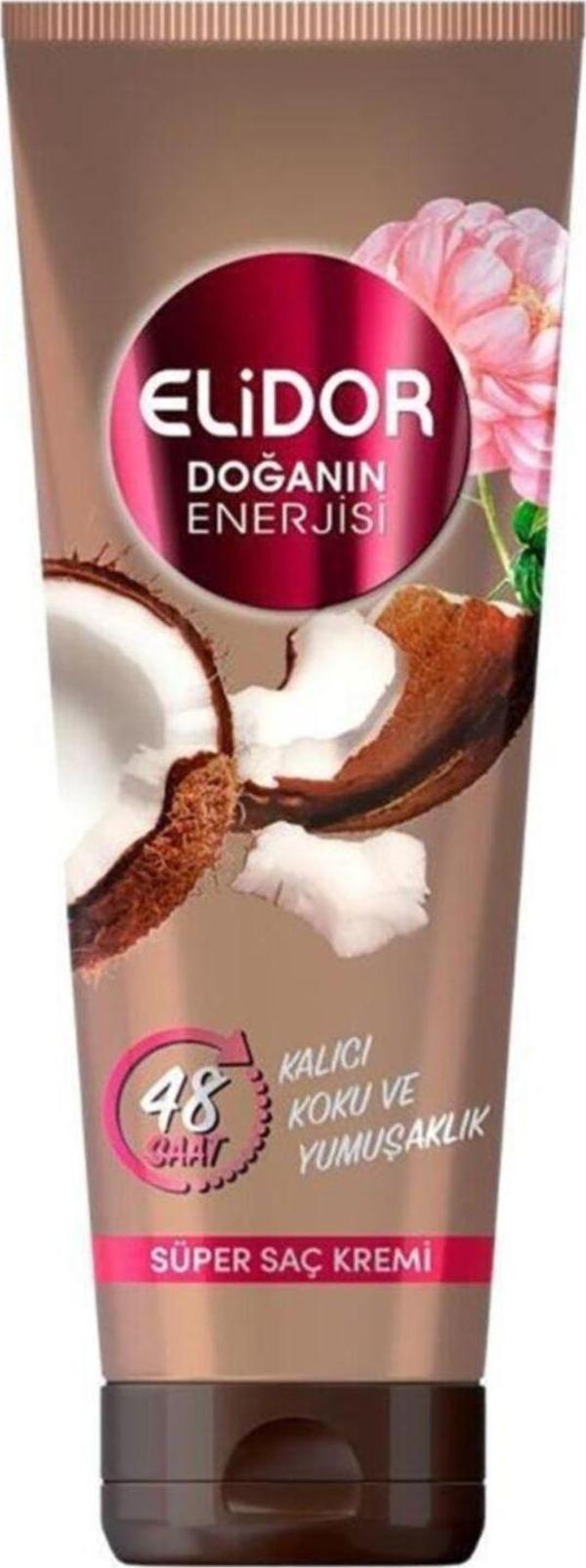 Elidor Doğanın Enerjisi Hindistan Cevizi Tüp Saç Kremi 170 Ml - Image 1