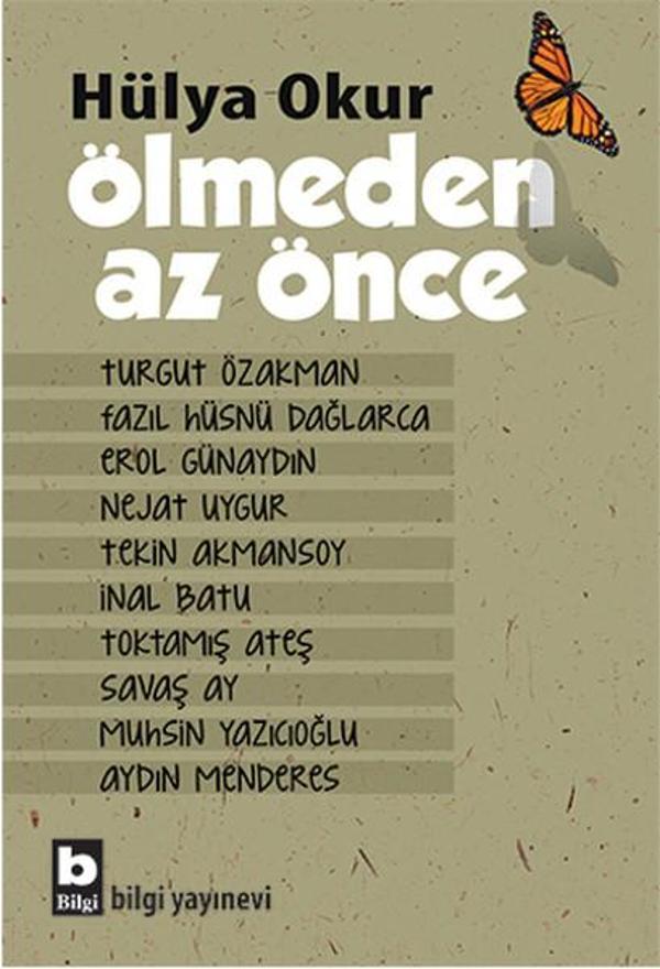 Ölmeden Az Önce - Bilgi Yayınevi - Image 1