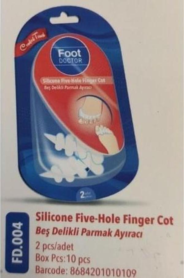 Foot Doctor Beş Delikli Parmak Ayırıcı 2 Adet - Image 1