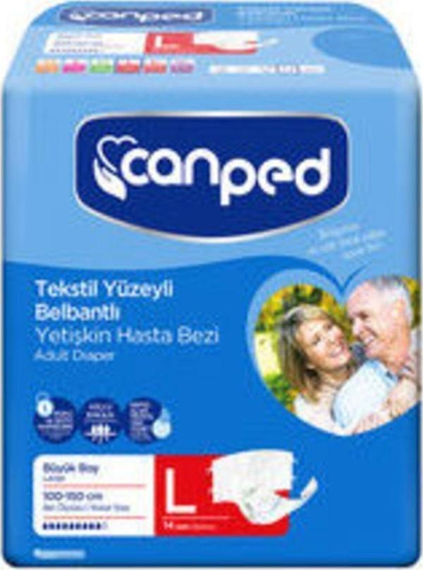 Canped Hasta Bezi Belbantlı Büyük 14'Lü - Image 1