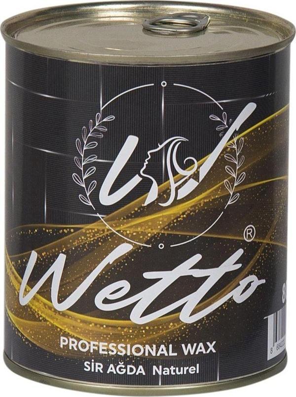 Wetto Professional Konserve Ağda Naturel(Sarı) 800 Ml - Image 1